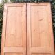 Pair of doors 248x129cm old