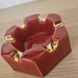 Art Deco earthenware ashtray