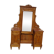 Large walnut dressing table in Louis XVI style.