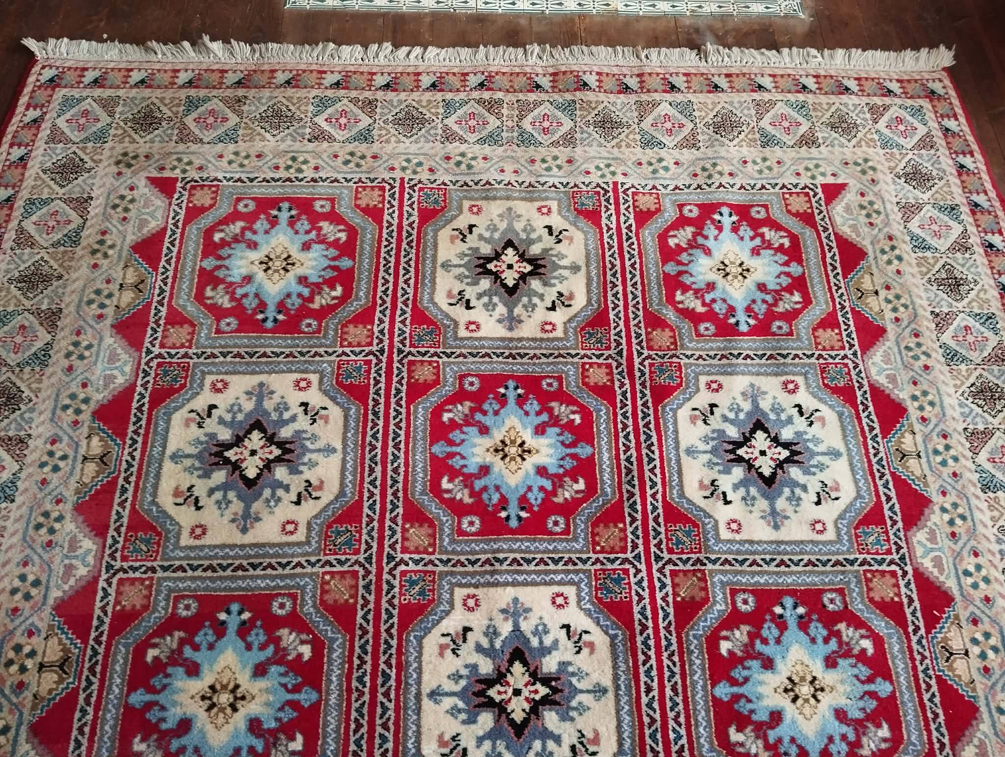 Handmade Berber Carpet Fes 309x211cm