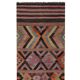 Vintage Turkish hallway rug 94x405 cm