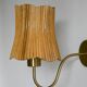 Mid century Modern Wall Sconce Lamp Floral Shape