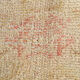 Tapis vintage oriental rouge pêche 6x9, 184x286cm