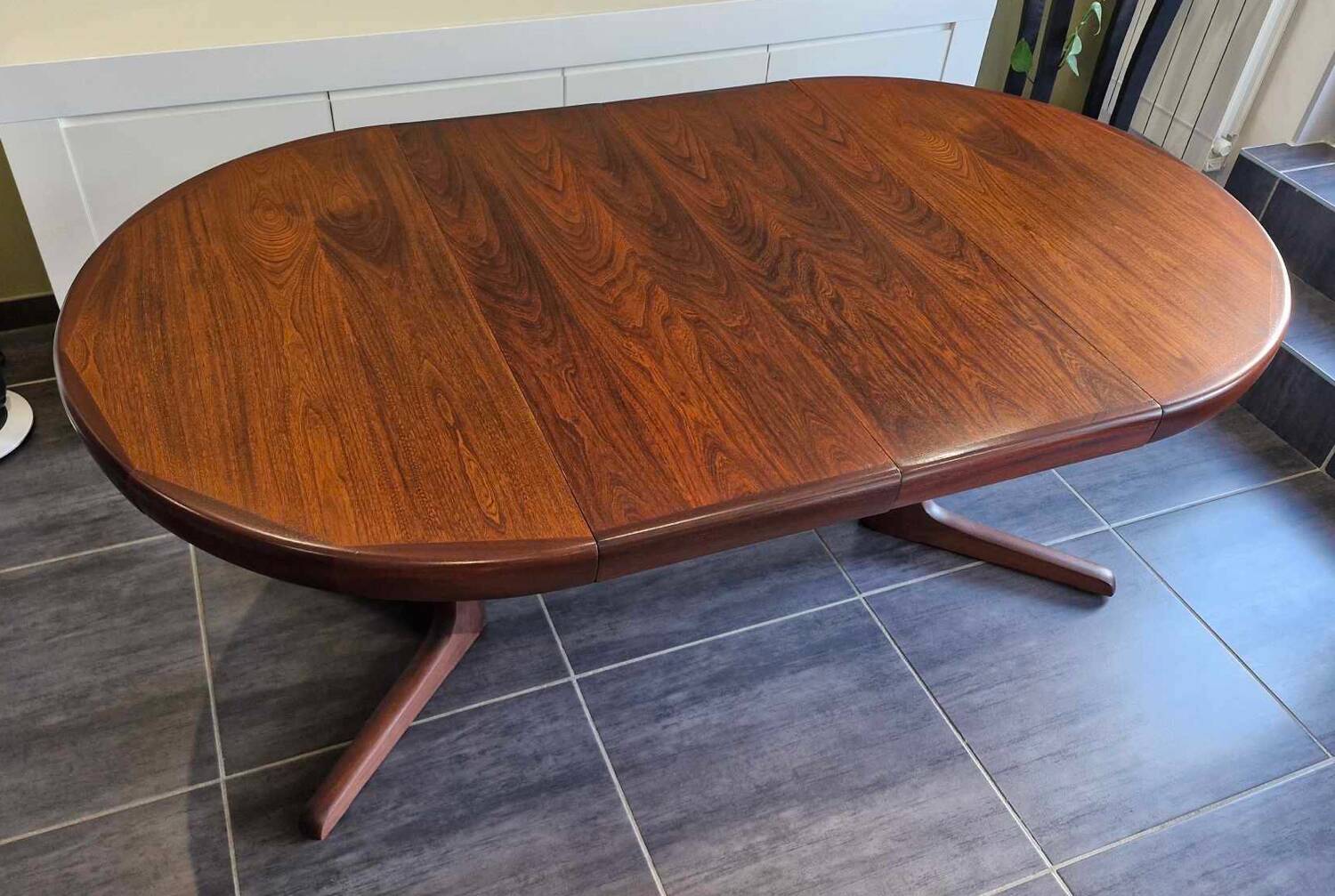 Vintage Baumann extendable table, 1970s
