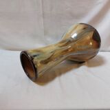 Large vase in flamed Boufflioux sandstone signed GUÉRIN - 1930s