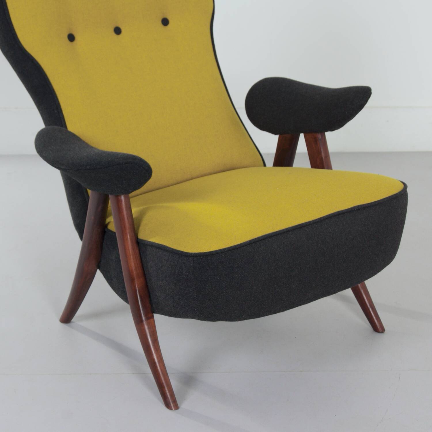 Fauteuil Modèle 105 Hairpin par Theo Ruth pour Artifort, 1950s