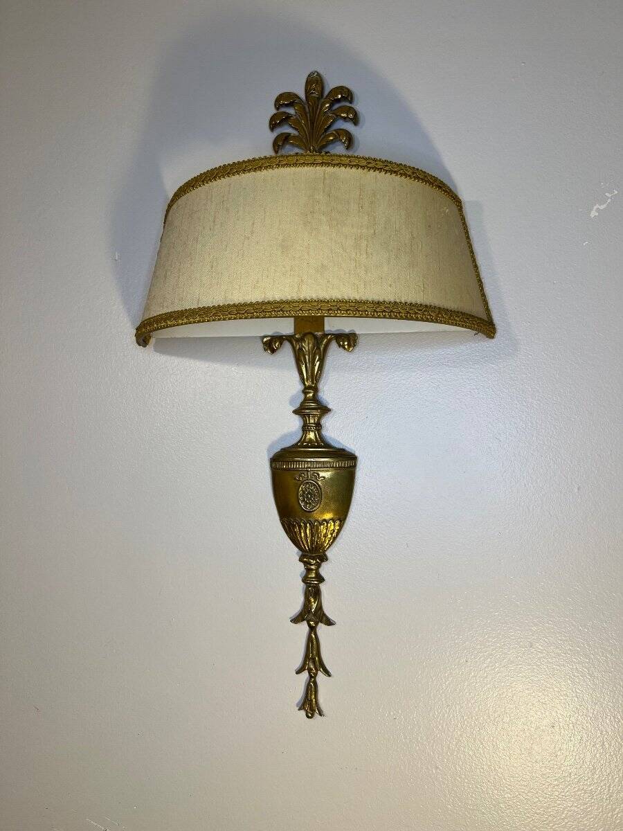 Large pair of wall sconces from the 20th century