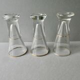 3 glasses with pastis, in Ricard, bistro, early twentieth century