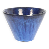 Hand-glazed mid-century plant pot by TDV / 1960s / 1970s