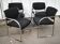 Set of 4 vintage Strafor armchairs