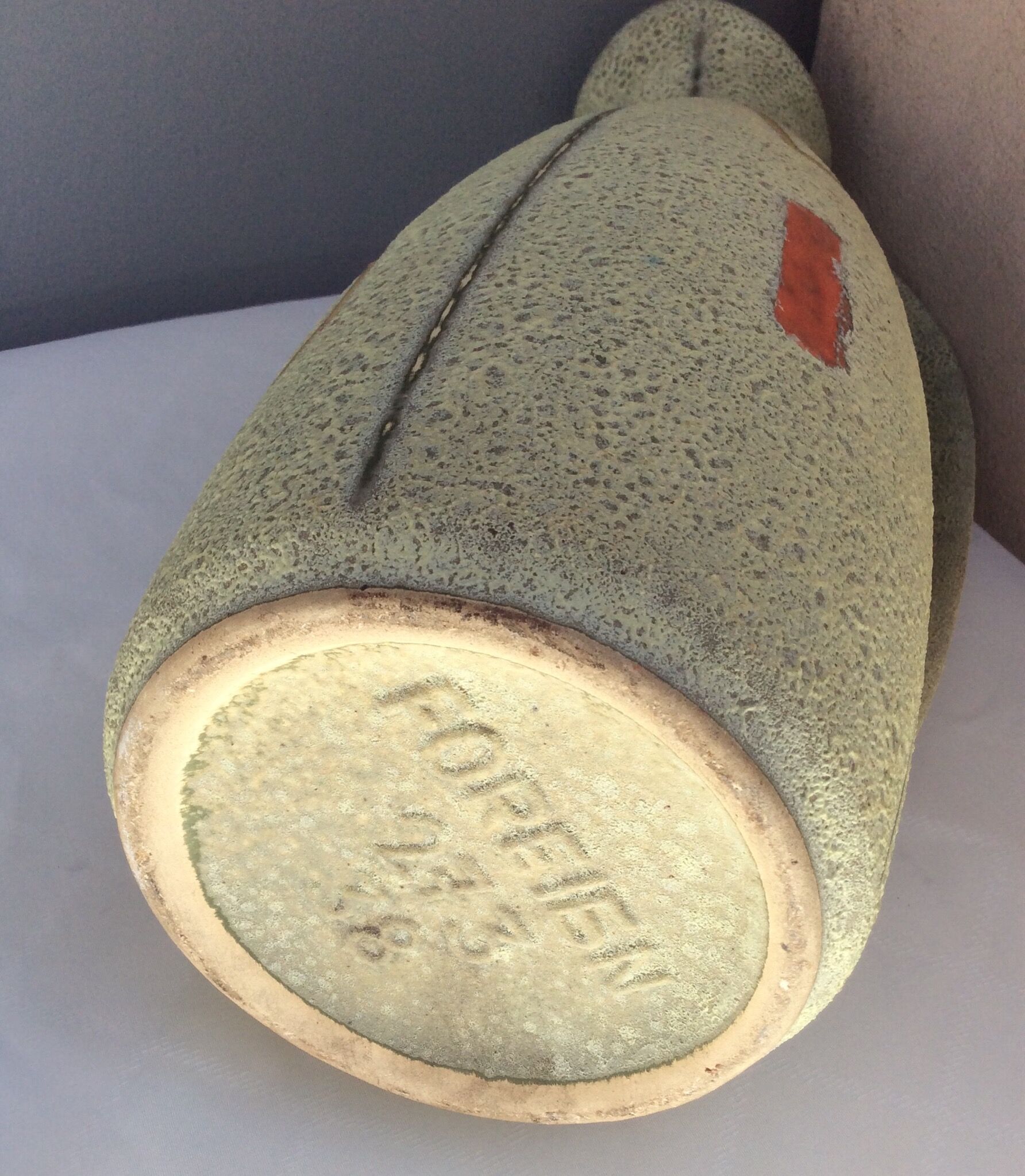 West Germany ceramic vase or pitcher, 1960s