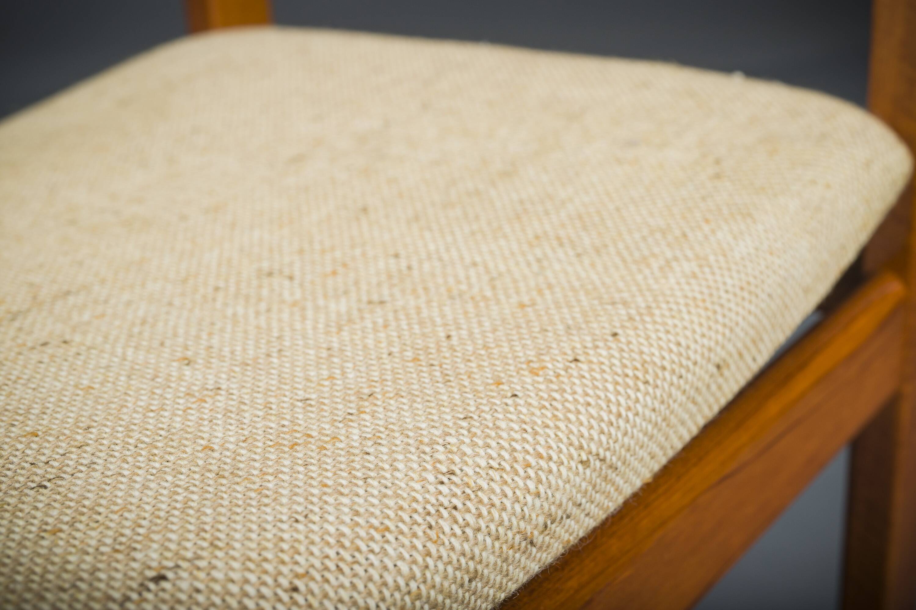 Mid-Century Armchair Teak and Woole, 1960s