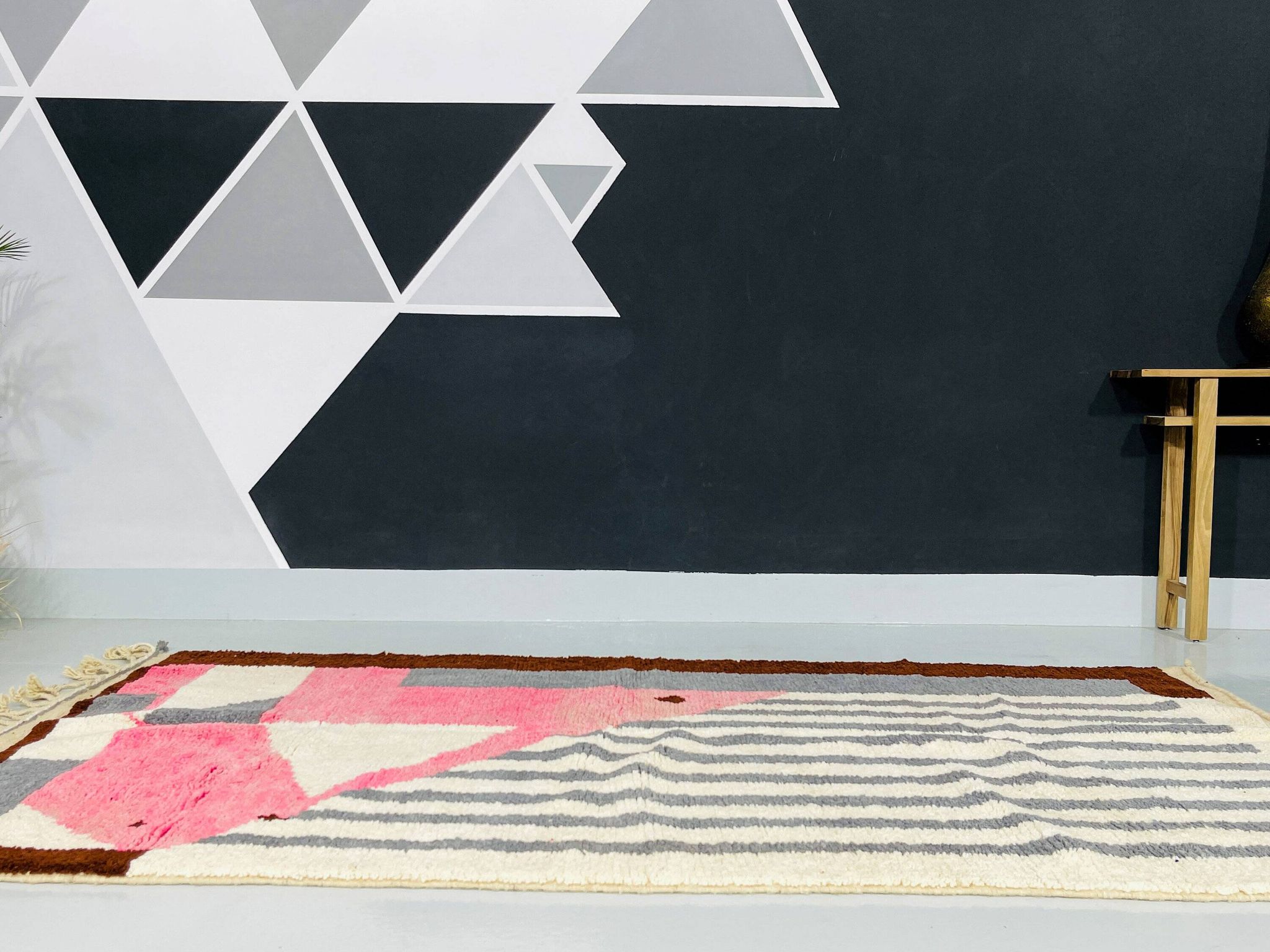 Grand tapis berbère fait main 3x2 m