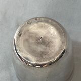 1970 silver metal birth timpani