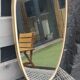 Vintage 70' gilded metal mirror