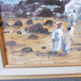 Orientalist painting signed
