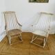 Paire de fauteuils à bascule vintage par Lena Larsson