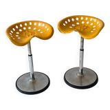 Tabourets Faucheuse par Étienne Fermigier pour Mirima 1970