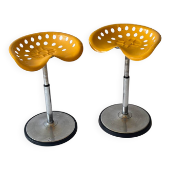 Tabourets Faucheuse par Étienne Fermigier pour Mirima 1970