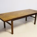 Table basse en bois de rose des années 1960