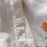 Old embroidered tablecloth