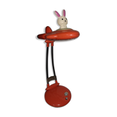 Lampe vintage italienne spaceship 1970/80s