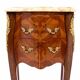 Pair of bedside tables, early 20th century, France.