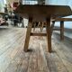 Vintage brutalist bench pair