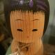 Kokeshi japonaise bois