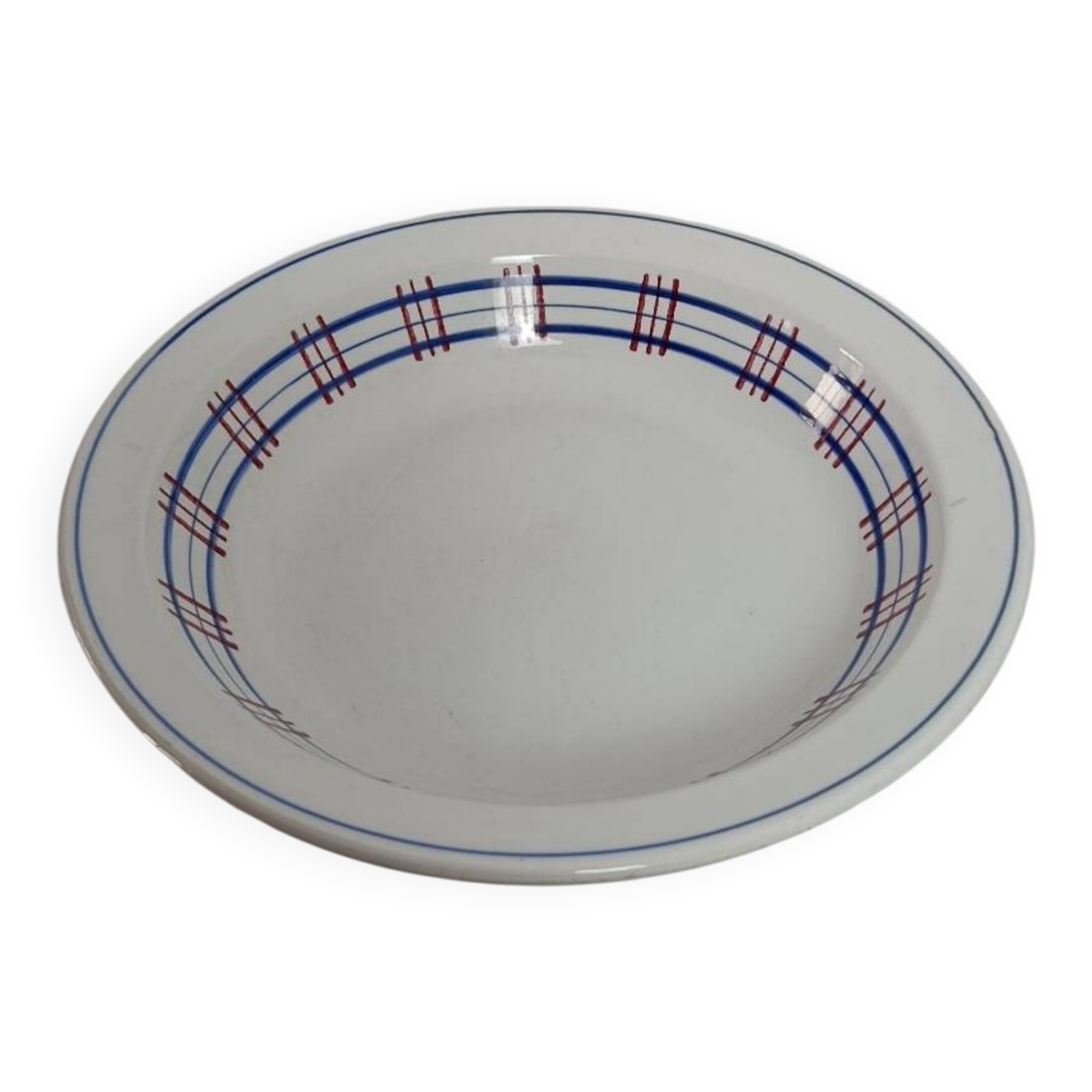 Large deep dish / Vegetable dish Sarreguemines Poitou