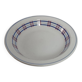 Large deep dish / Vegetable dish Sarreguemines Poitou