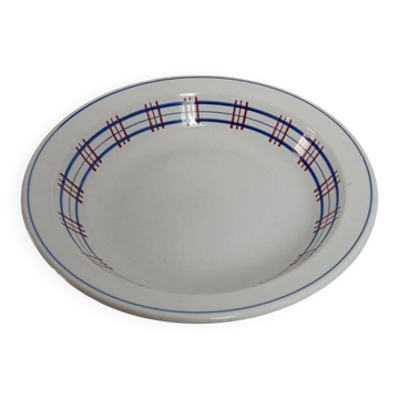 Large deep dish / Vegetable dish Sarreguemines Poitou