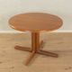 Dining table from the 1960s, solid frame and tabletop made of teak
