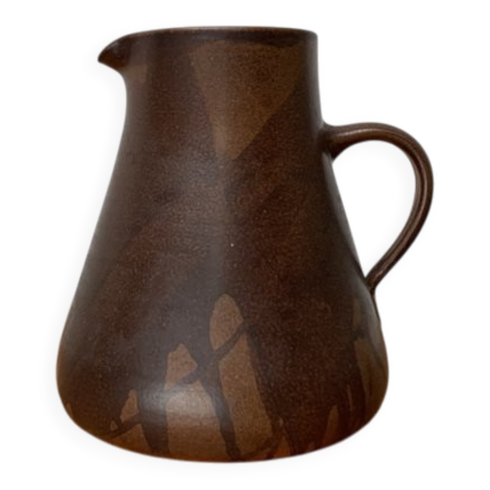 Large Vase Carafe of German Studio Pottery from the Mid-Century by Heinz Theo Dietz, 1960s