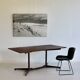 A large wooden desk. Italy 70s