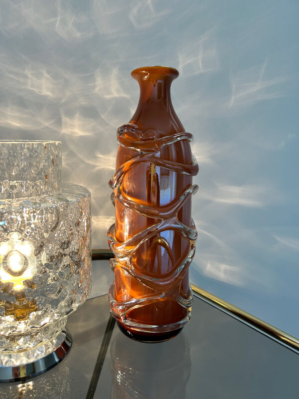 Vase bouteille Murano