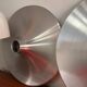 Modernist silver wall light(s)
