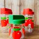 Henkel vintage apple glass jar set