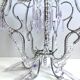 Lampshade hat chandelier pendant ceiling light decorative lamp with pearls and tassels