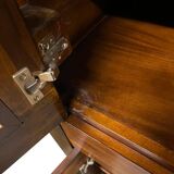 vintage wooden display cabinet / drinks cabinet