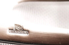 Christofle America, Art Deco, 2-piece silver-plated carving set.