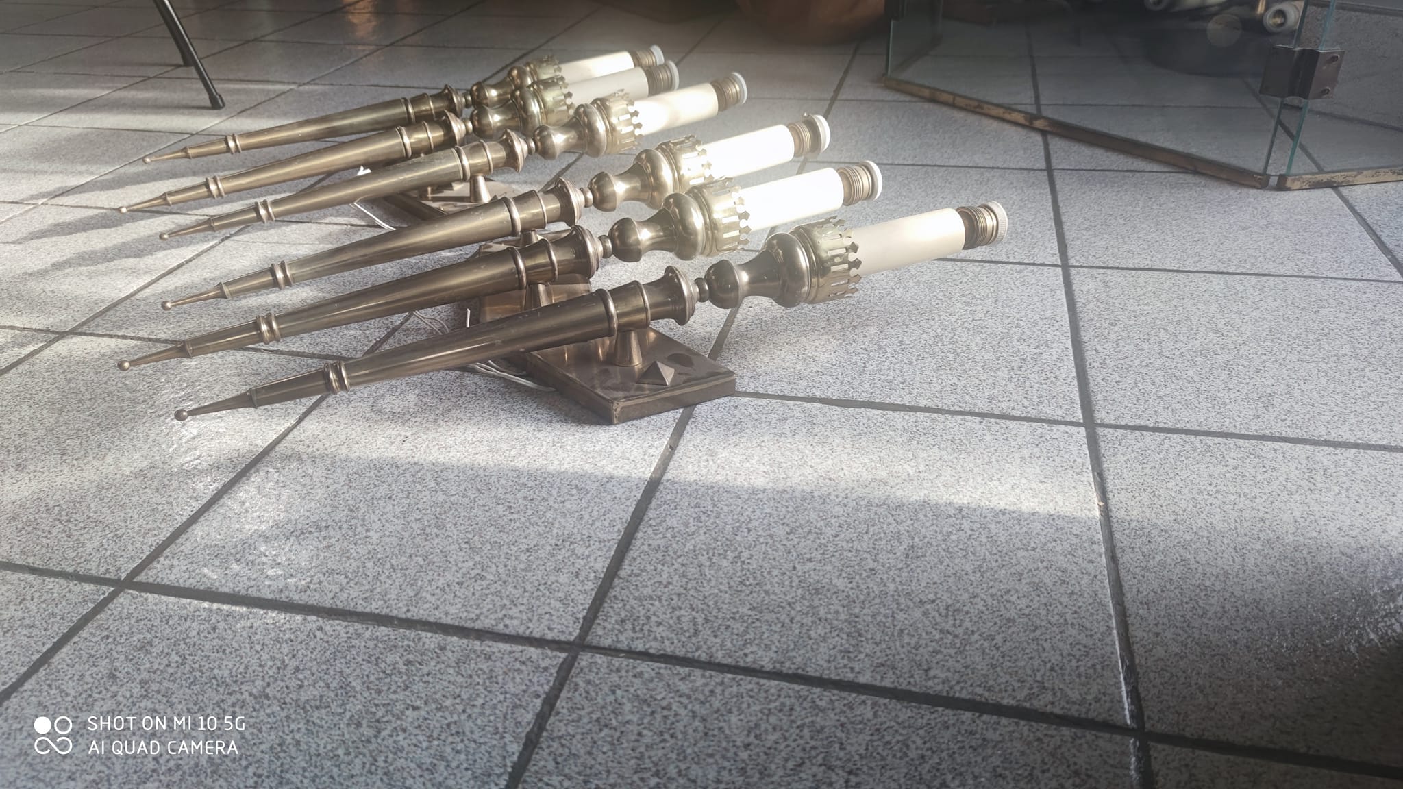 Pair of wall lights circa 1960