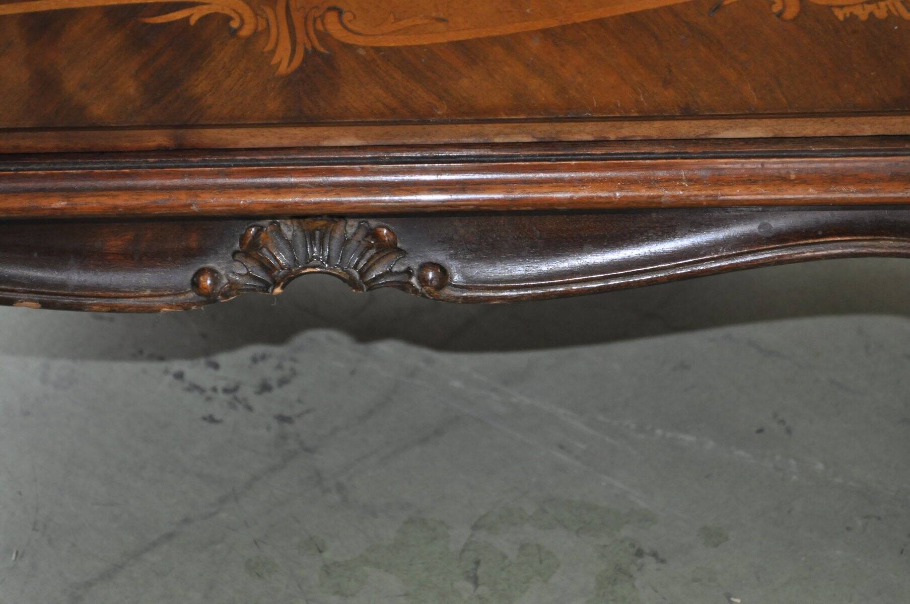 Small antique Baroque cabinet, 1890s