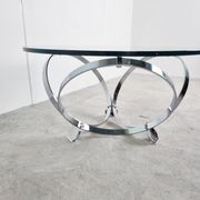 Table basse diamant vintage par Knut Hesterberg années 1960