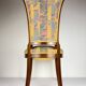Vintage dining chairs, Italy, 1950s, set of 4