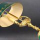 Bronze Gilt Bouillotte Lamp in Directoire Style "Lucien Gau"