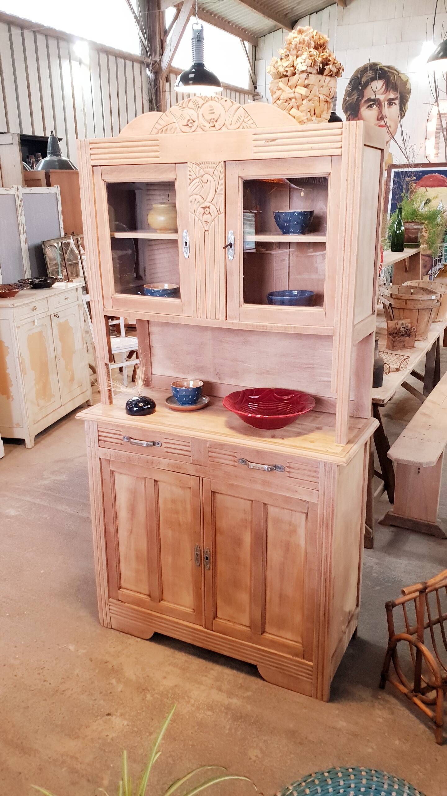 Buffet 2 corps art déco