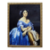 D’apres Ingres.portrait de la princesse de Broglie.huile sur toile encadrée .135x105 cm