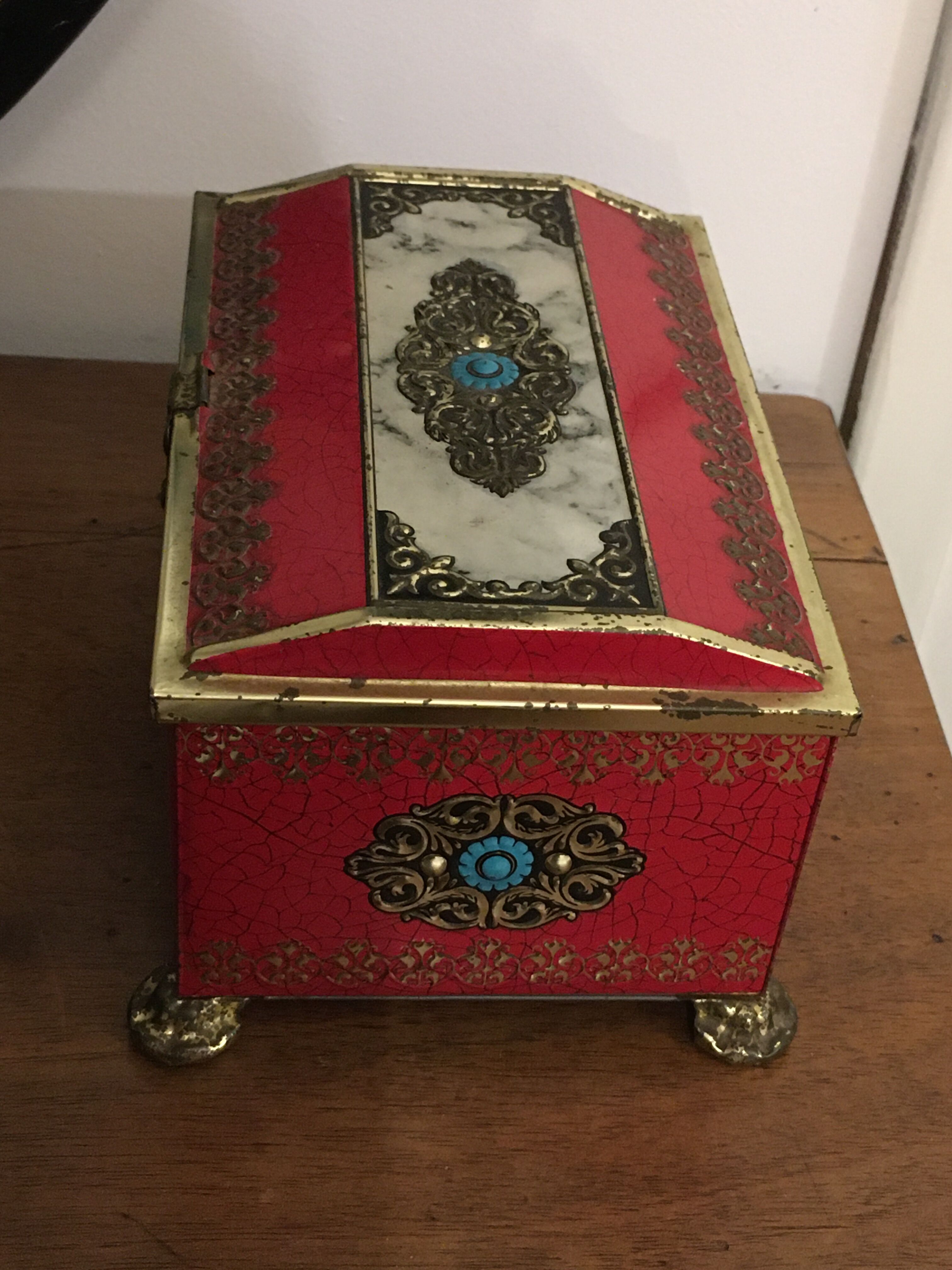 Old metal box