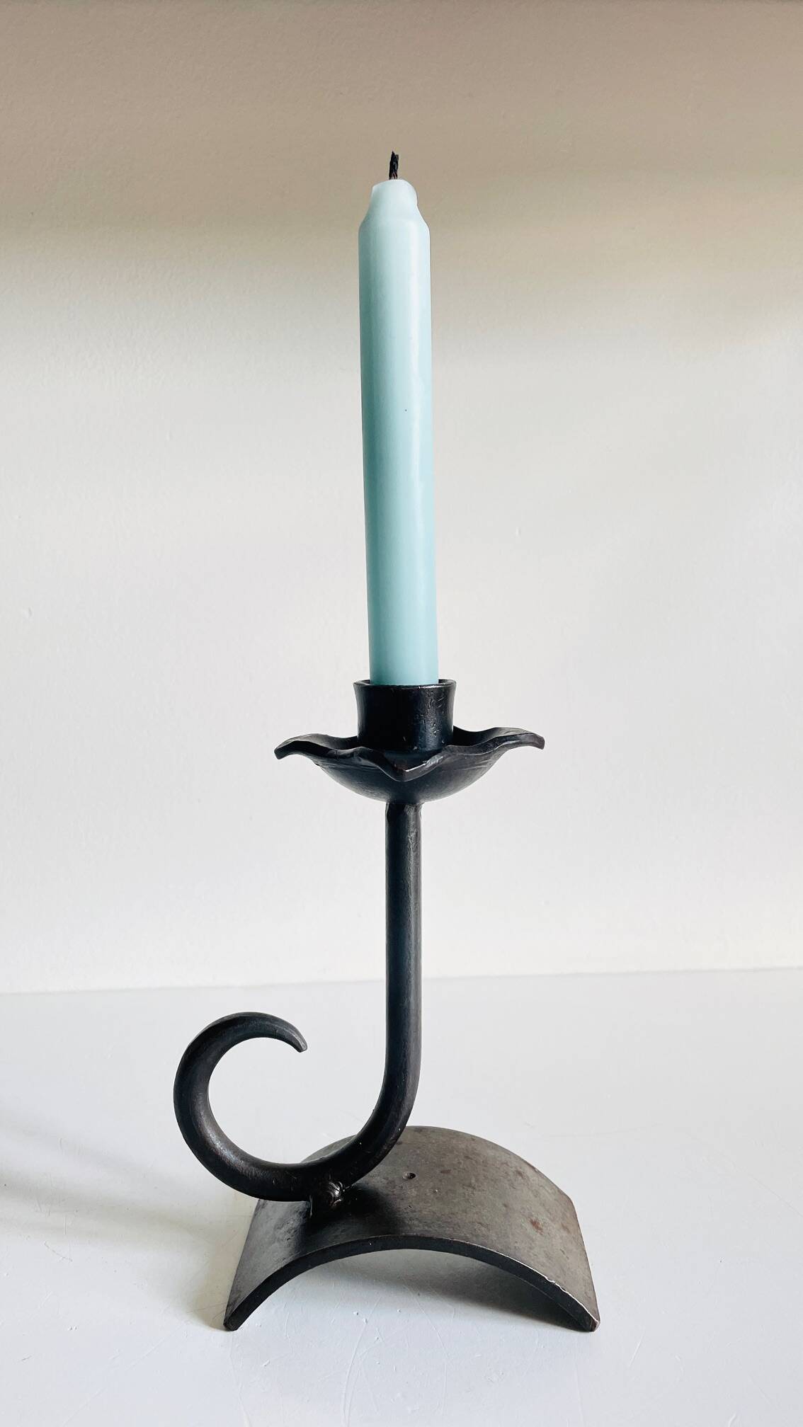 Vintage Brutalist Candle Holder